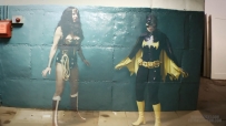 WONDER WOMAN &amp;amp; BATGIRL HELPLESS HEROINES