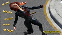 Black Widow VS Harley Quinn 84P